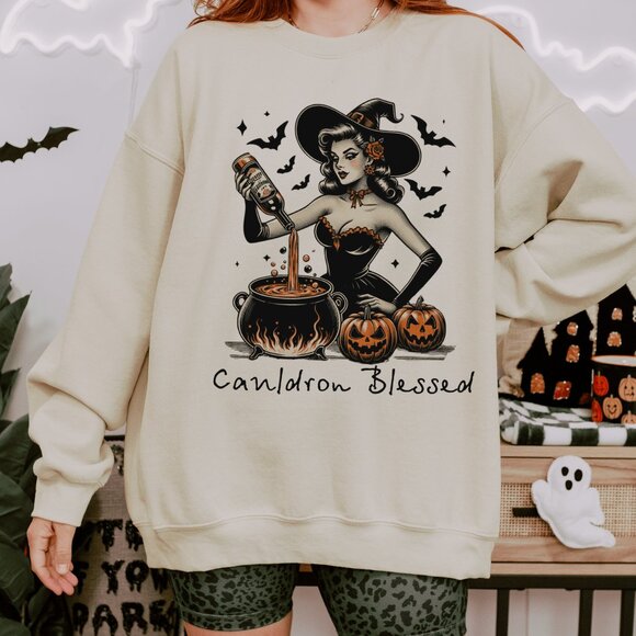 Cauldron Blessed Sweatshirt - Picture 2 of 5